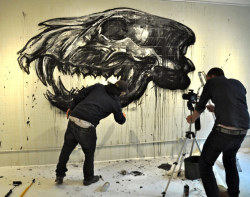  Work by Roa at Stolen Space Gallery in London 