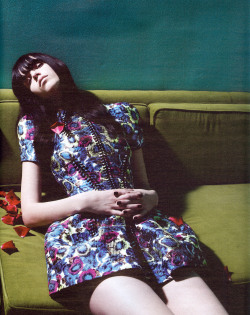 Meghan Collison by Mert & Marcus for W March 2008