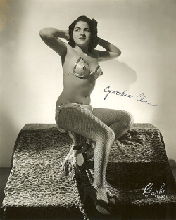 Cynthia Claire Signed vintage 40’s-era promo photo..