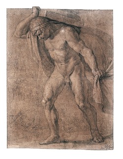 hadrian6:  male nude.   Jean Bapiste de Champaigne. 1673. http://hadrian6.tumblr.com