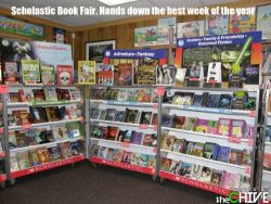 When I was a kid, I used to love the Book Fair even though we