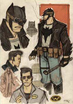 gunslinger:  Rockabilly Gotham by DenisM79 