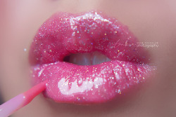 Mmm… glitter and gloss!