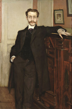 antonio-m:  William Laparra (French, 1873-1920)  Portrait of