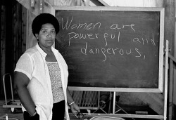 amazonfeminist:  In her own words, Audre Lorde was a “black,