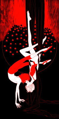 onorobo:  dreampod:  I wanted to draw some romantic acrobatics.