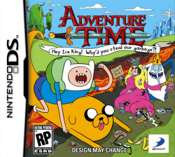 gameandgraphics:  Adventure Time video game box art unveiled!!