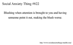 Social Anxiety Things