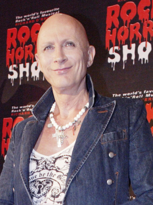 mattachinereview:  terribleflower:  Richard O’ Brien is a playwright, musician, actor, and singer, though probably best known for his writing and starring in The Rocky Horror Picture Show. In a 2009 interview he spoke about an ongoing struggle to reconcil