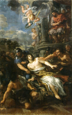 Pietro da Cortona (1596 1669), Martirio di San Lorenzo