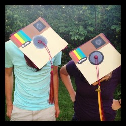 Graduation caps, we just had to ;) @joshuadougie I don’t