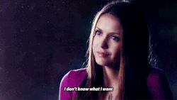 stelena-is-endgame:  #elena gilbert #not knowing what she wants