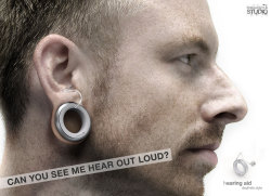 guttur:  Hearing Aid Ear Plugs Concept by designaffairs  Rising