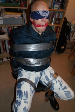 metalinkskin:  strictprotocol:  Skinhead bound and gagged with