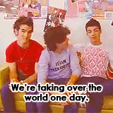 ajonasbrother-blog:  Jonas Brothers taking over the world. 