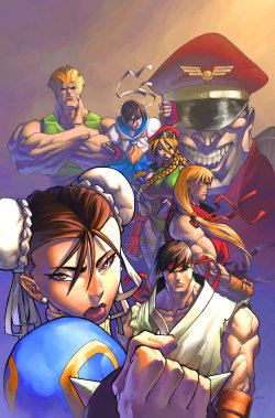 dotcore:  Street Fighter.by Carlo Barberi.  