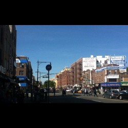 86th Street #Brooklyn #newyork #cityflow #blueskies  (Taken with