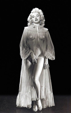 burleskateer:  Dixie Evans    aka. “The Marilyn Monroe Of Burlesque”.. More pics of Dixie can be found here.. 