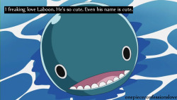 onepiececonfessionslove:  I freaking love Laboon. He’s so cute.