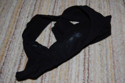 julie&rsquo;s black thong submitted this.