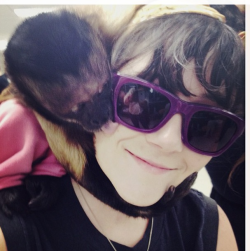 reblogwatson:  “Then that monkey kissed me and I was like “woah”.