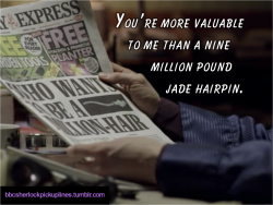 “You’re more valuable to me than a nine million pound