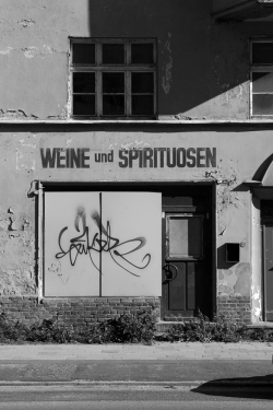 eastberliner:  An abandoned shopfront , found last weekend at