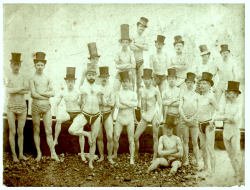 lecorpsdeshommes:  Brighton Swimming Club - 1863  O matko boska