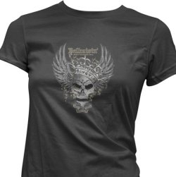 Hellraisin’ Born To Raise Hell Womens T-shirt, Crowned
