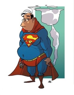 thebestlolz:  Old Age Superheroes