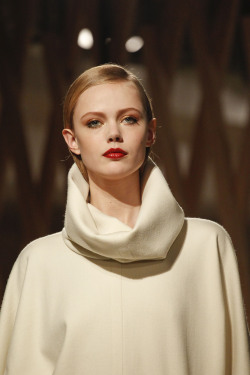  Frida Gustavsson, Hermes F/W 2011, Paris Fashion Week 