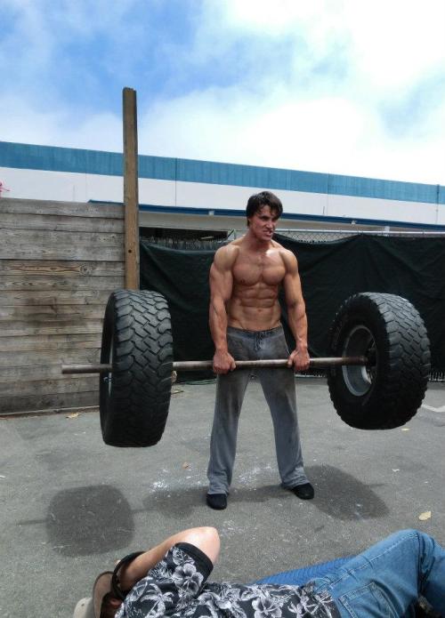 Social Networking He grunted with excitement as heÂ straightenedÂ his legs, thinking about how manly he looked lifting the two massive tires. Ralph, who still refused to take the plunge into jockdom, was an expert behind the camera and knew how best to