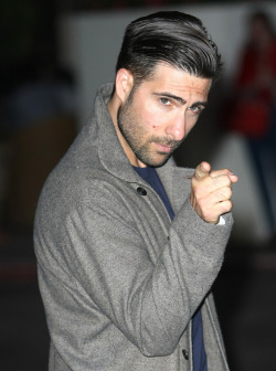 Jason Schwartzman’s arrival at Nice Cote d’Azur Airport yesterday