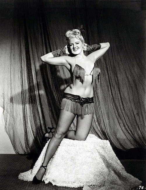 Jennie Lee   “The Bazoom Girl”..   (aka. Virginia Lee Hicks) Photo courtesy of the Janelle Smith collection..