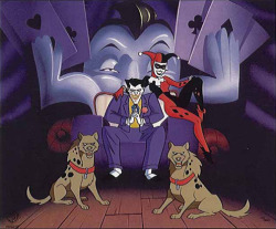 fyeahbatmantheanimatedseries:  Promotional art of The Joker,