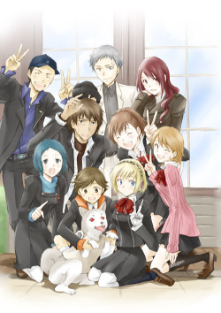 one-and-only-arisato-minato:  Group photo! 