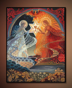 the-torch-bearer:  Alchemical Wedding by Emily Balivet 