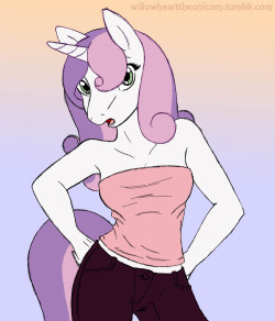 willowhearttheunicorn:  Sweetiebelle: “You want me to what?”