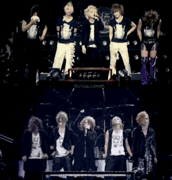 jrockchocolate:  Even after four years: Aoi is still crying Reita