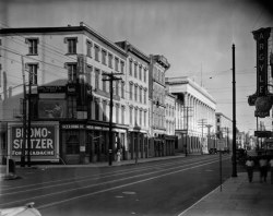 onlyoldphotography:  Berenice Abbott: Street Scene, Charleston,