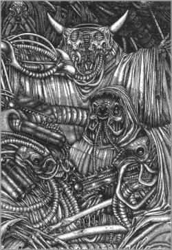 fuckyeahbritisholdschoolgaming:  Interior illo, Warhammer 40000