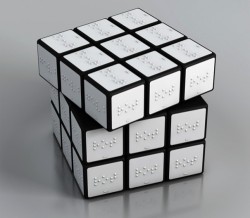 freedomisdead:  Braille Rubix Cube. 