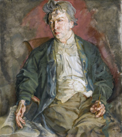 peira:  Max Oppenheimer:  Portrait of Ferruccio Busoni (1919)