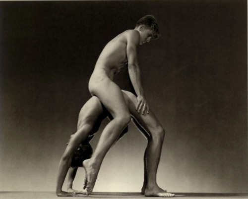 Athletic nude dancing. 1bohemian:  George Platt Lynes (American, 1907-1955),Â Charles & Tex Smutny,Â 1941 