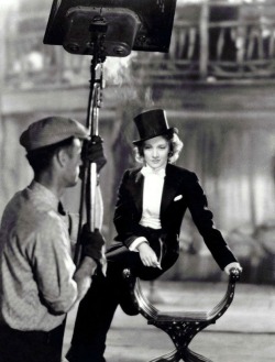oldhollywood:  “I am, at heart, a gentleman.” -Marlene Dietrich