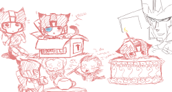 guro-boy:  little percy cats aal drew and then i drew drift pokin