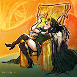 theopteryx:  Lady Loki! 