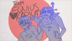 pomp-adourable:  thecreepy:  go go team equikat!  yessss