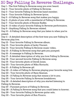 violetsareshutthefuckup:  Day 3: Your favorite Falling In Reverse