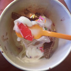 Yum. #orangeleaf #swedishfish  (Taken with instagram)